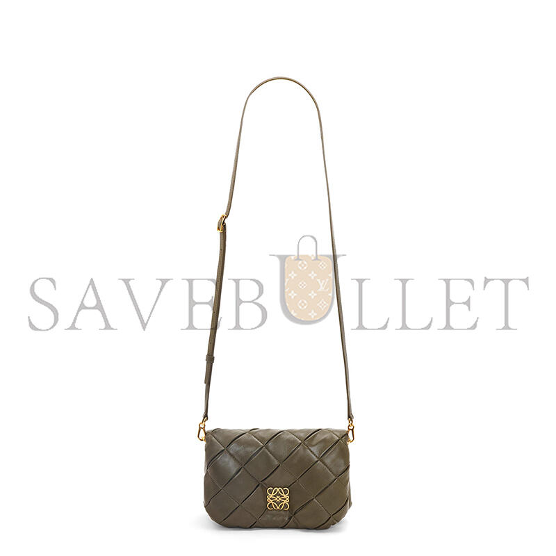 L0ew* mini puffer goya bag in shiny nappa lambskin (20*13*6cm)